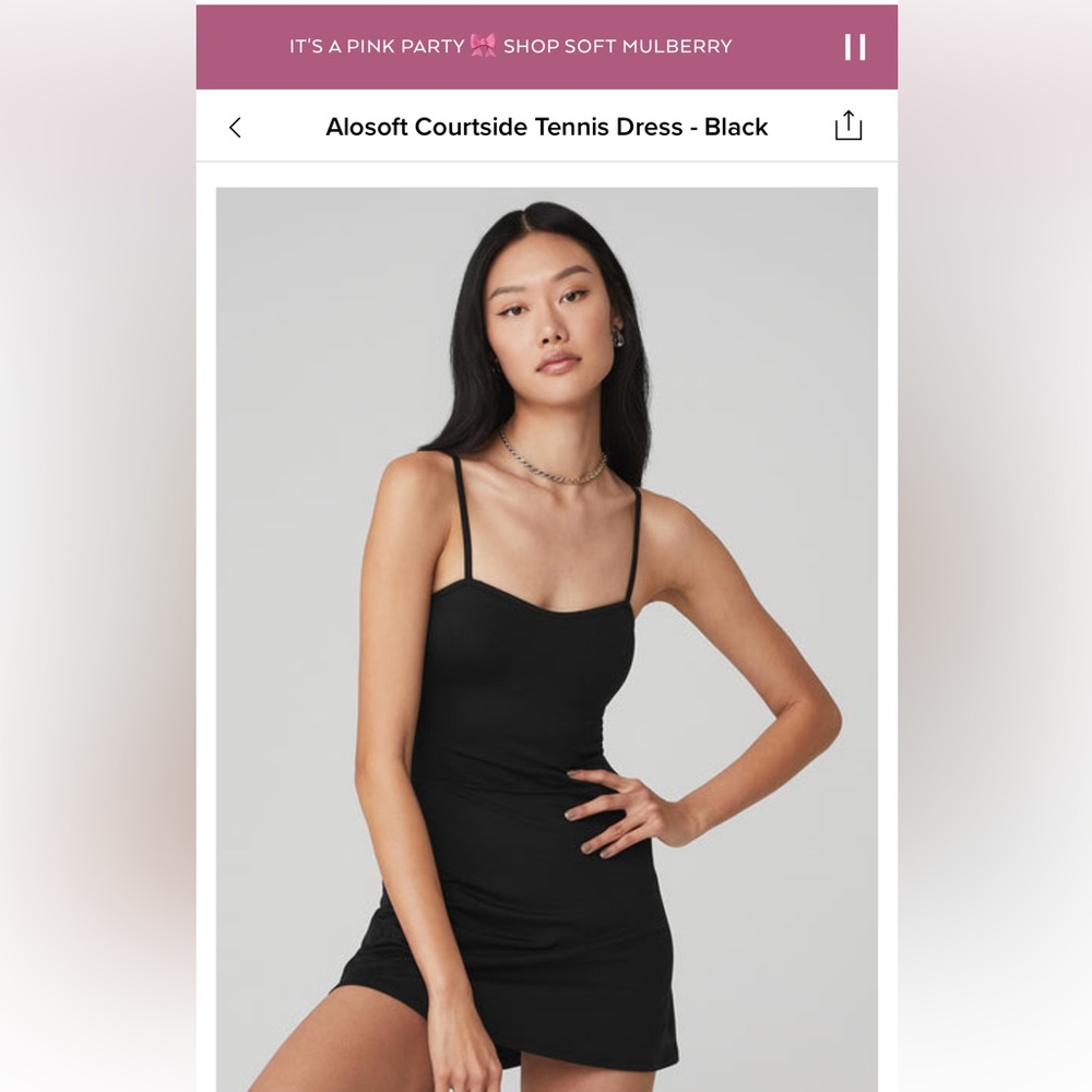 Alo Courtside tennis dress